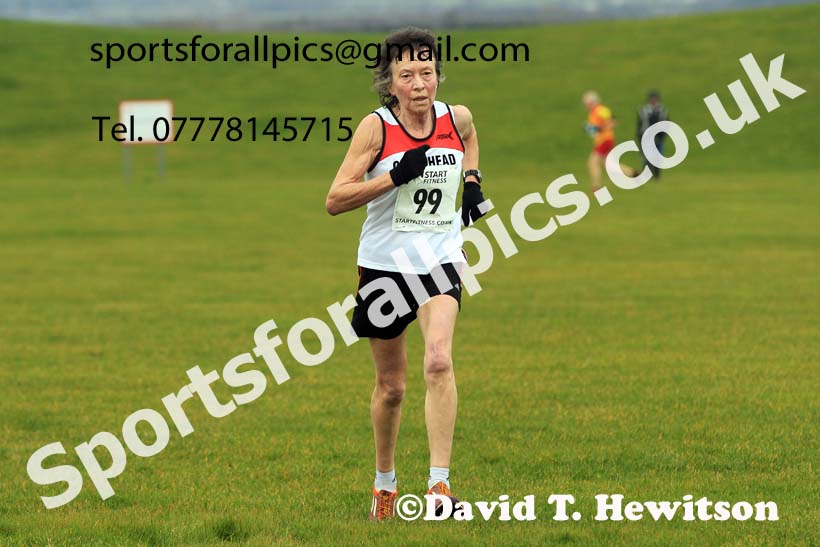 Womens 35+ and Mens 65+ 2023 NEMAA Cross Country, Croft Circuit, North Yorkshire. Photo: David T. Hewitson/Sports for All Pics